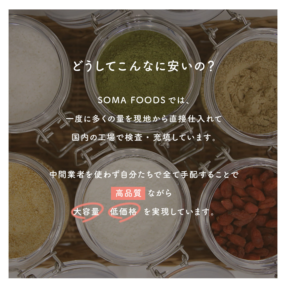 SOMA FOODS  ゴジベリー (クコの実)  大容量500g