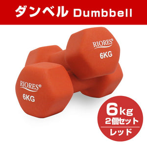 ダンベル 6kg 2個セット