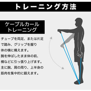 フィットネスゴムバンド 全3種