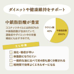 有機ココナッツオイル 無香タイプ 500ml～