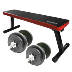 ウエイトプレートセットとフラットベンチ＋その他セット bench-set-10kg-01_1.jpg?v=